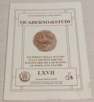 Italiano G. Quaderno di studi LXVII, Formia, ... 
