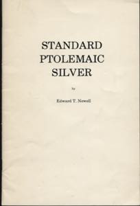 NEWELL E. T. - Standard ptolemaic silver. ... 