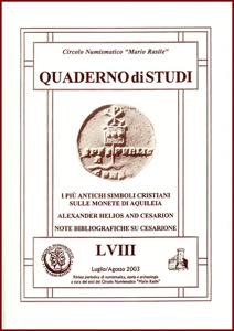 Ruggia A. Quaderno LVIII, Luglio/Agosto ... 