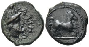 Sicily, Mytistratos, c. 340-330 BC. Æ ... 