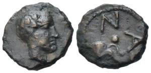 Sicily, Naxos, c. 461-430 BC. Æ Onkia ... 