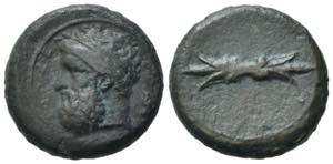 Sicily, Syracuse, c. 344-339/8 BC. Æ Onkia ... 
