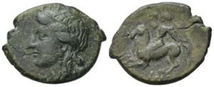 Sicily, Tyndaris, c. 287-279 BC. Æ (23.5mm, ... 