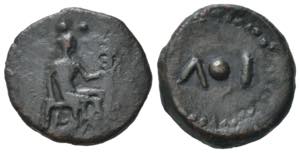 Islands of Sicily, Lipara, c. 350-300 BC. Æ ... 
