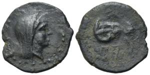 Islands of Sicily, Melita, c. 218-175 BC. Æ ... 