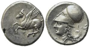 Corinth, c. 350/45-285 BC. AR Stater (21mm, ... 