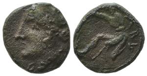 Skythia, Olbia, c. 360-350 BC. Æ (11.5mm, ... 