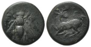 Ionia, Ephesos, c. 390-320/00 BC. Æ (13mm, ... 