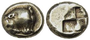 Ionia, Phokaia(?), c. 478-387 BC. EL Hekte ... 