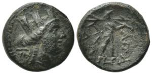 Phrygia, Apameia, c. 88-40 BC. Æ (16.5mm, ... 
