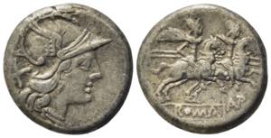 L. Autronius, Rome, 189-180 BC. AR Denarius ... 