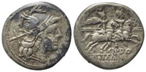 Cn. Domitius Ahenobarbus, Rome, 189-180 BC. ... 