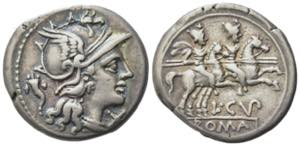 L. Cupiennius, Rome, 147 BC. AR Denarius ... 