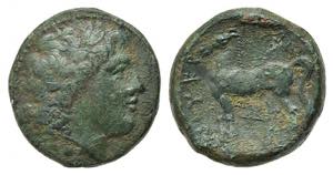 Bruttium, Nuceria, c. 225-200 BC. Æ ... 