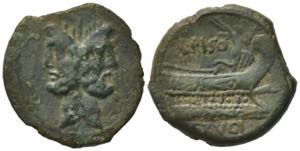 L. Calpurnius Piso Frugi, Rome, c. 90 BC. Æ ... 