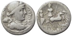 L. Farsuleius Mensor, Rome, 76 BC. AR ... 