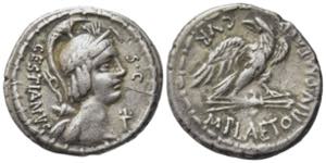 M. Plaetorius M.f. Cestianus, Rome, 57 BC. ... 