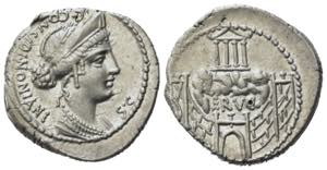 C. Considius Nonianus, Rome, 56 BC. AR ... 