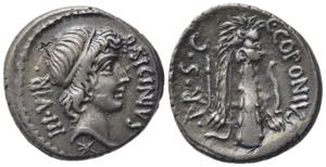 Q. Sicinius and C. Coponius, military mint ... 