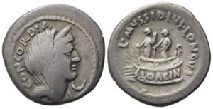 Roman Imperatorial, L. Mussidius Longus, ... 