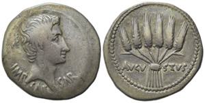 Augustus (27 BC-AD 14). AR Cistophorus ... 