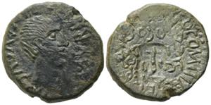 Augustus (27 BC-AD 14). Sicily, Agrigentum. ... 