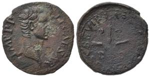 Tiberius (14-37). Carthage. Æ (18.5mm, ... 