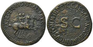 Nero and Drusus Caesar (died AD 31 and 33, ... 