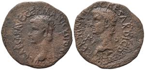 Gaius (Caligula) with Germanicus (37-41). ... 