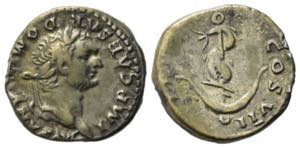 Domitian (81-96). AR Denarius (18mm, 3.34g). ... 