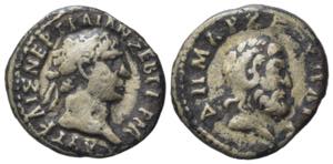 Trajan (98-117). AR Hemidrachm (15mm, ... 