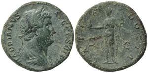 Hadrian (117-138). Æ Sestertius (31.5mm, ... 
