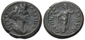 Sabina (Augusta, 128-136/7). Lydia, ... 