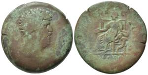 Aelius (Caesar, 136-138). Egypt, Alexandria. ... 