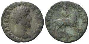 Lucius Verus (161-169). Æ As (23.5mm, ... 