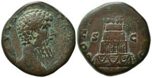 Divus Lucius Verus (died AD 169). Æ ... 