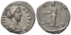 Crispina (Augusta, 178-182). AR Denarius ... 