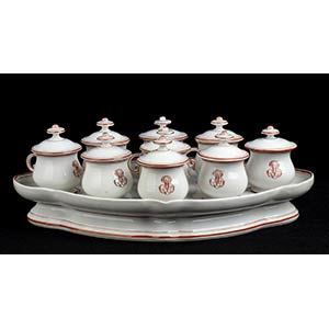 Porcelain service from the 1900s  Consisting ... 