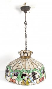 Art Nouveau Gallé style chandelier, early ... 