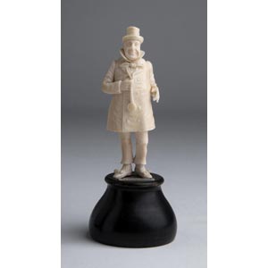“Wilkins Micawber”. A carved ivory ... 