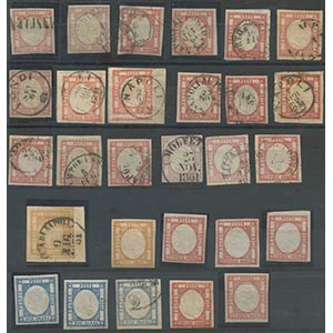 1861, noteworthy lot of new and ... 