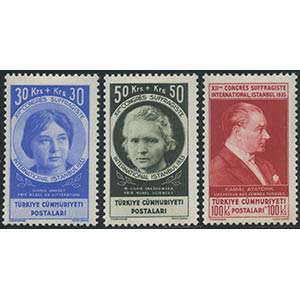 1935, Cong. Int. Delle Suffragette N.854/871 ... 