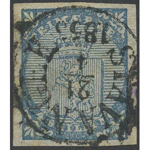 1855, N1 used. Signed Raybaudi and A.Diena. ... 