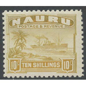 Nauru, 1924 N.26B/39B (MH), 40/43 (MH), ... 