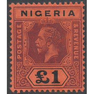 Nigeria, 1912 N.52. High-quality, MH.