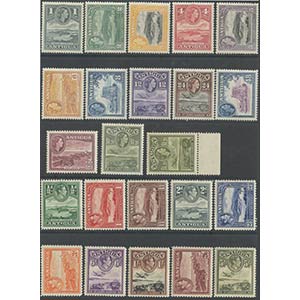 Antigua, 1938 N.98/109 (MH) and ... 