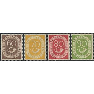 1951, Western Germany N.9/24 new and with ... 