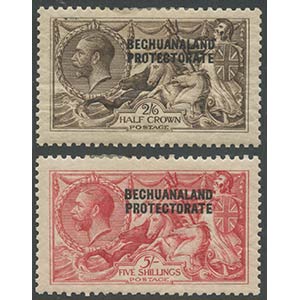 Bechuanaland Protectorate, 1914. N.83/84 ... 