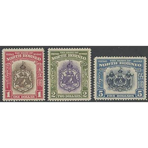 North Borneo, 1939. N. 303/317. Mixed series ... 