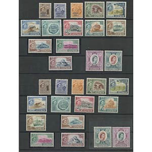 1955, N.173/187 and 188/202 new. ... 